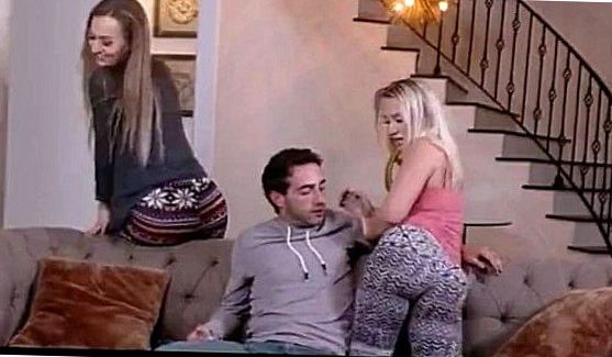 Britney любит сразу члена, порно видео